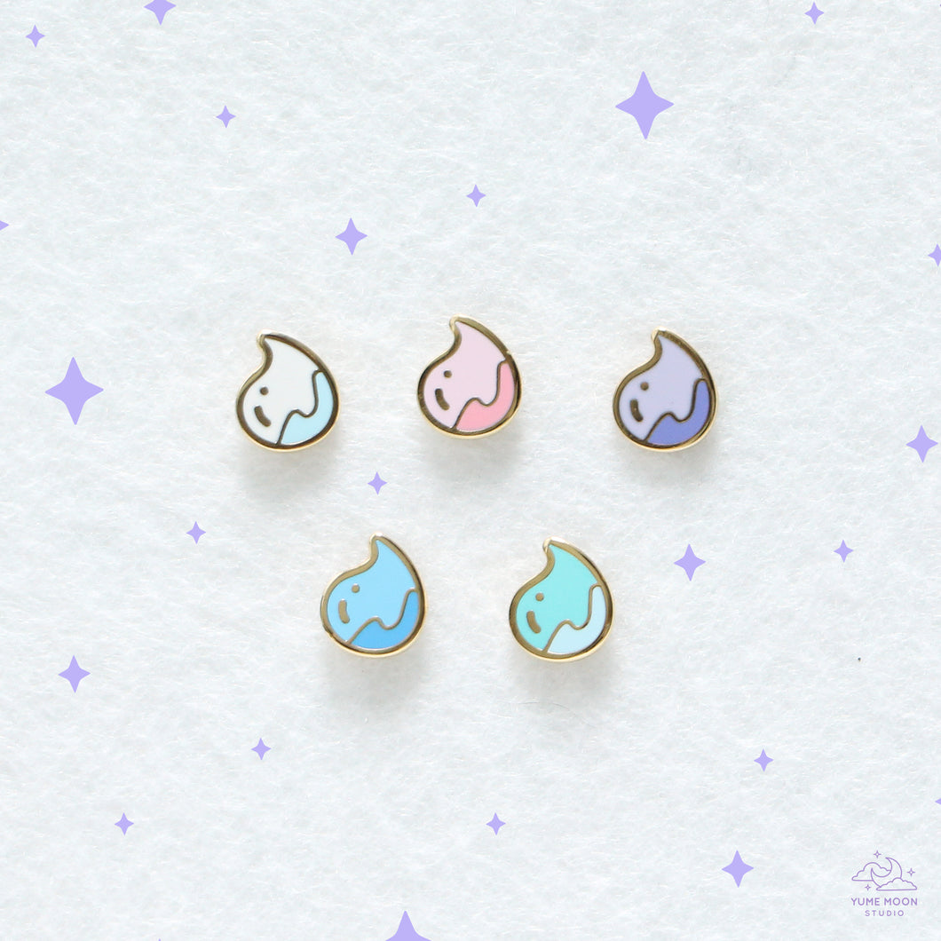 Water droplet Mini Enamel Pin