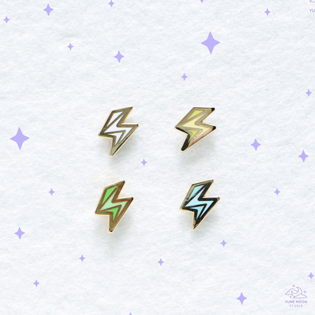 Lightning Mini Enamel Pin