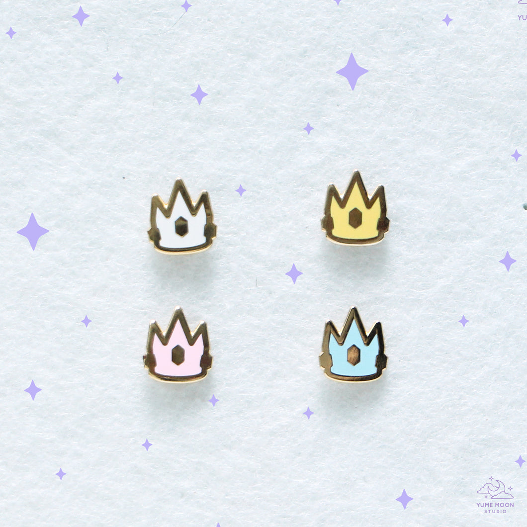 Crown Mini Enamel Pin