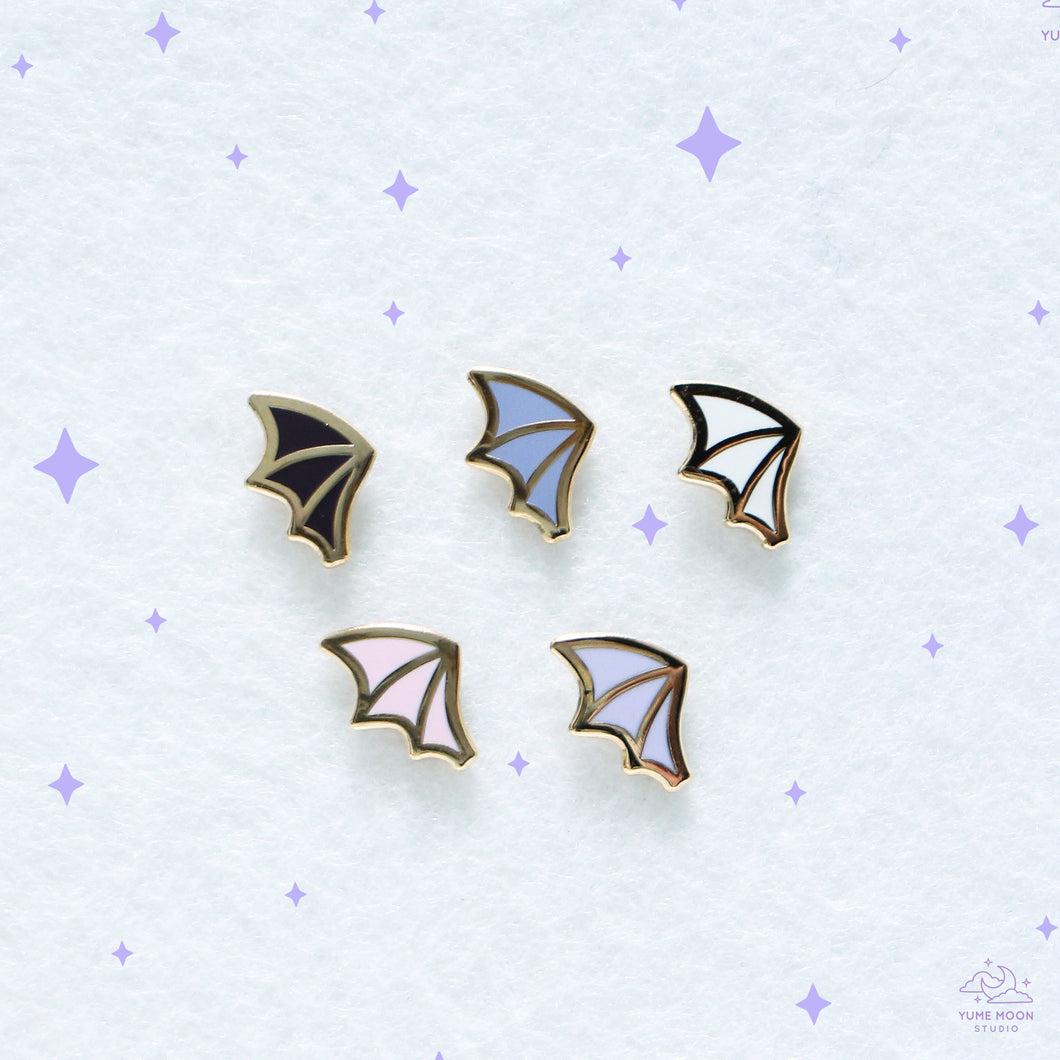 Bat Wing L Mini Enamel Pin