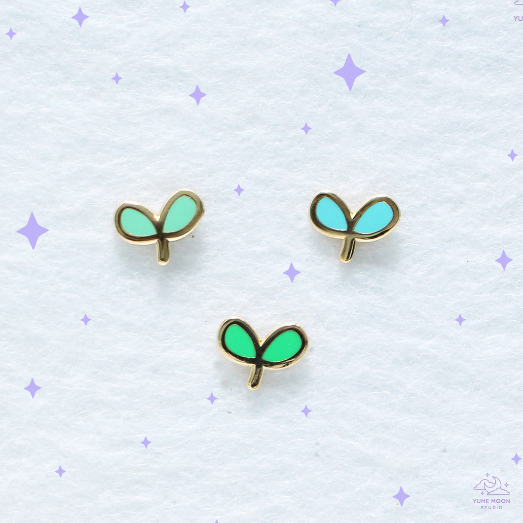 Sprout Mini Enamel Pin