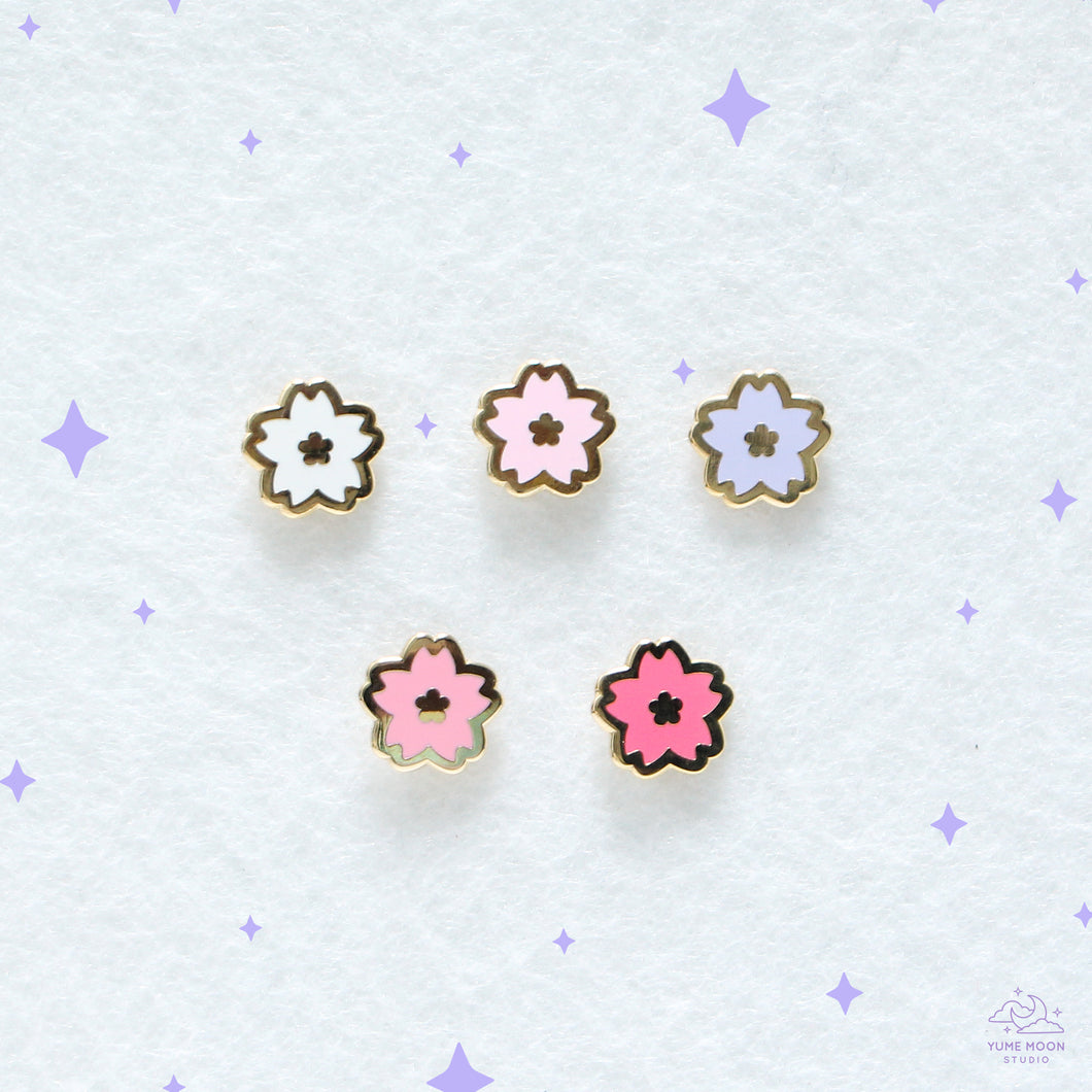 Sakura Flower Mini Enamel Pin