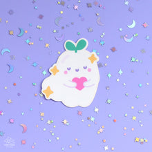 Load image into Gallery viewer, Self Love - Sprout Ghostie Soft-touch Transparent Sticker

