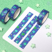 Charger l'image dans la visionneuse de la galerie, Aliens in Space Foil Washi Tape
