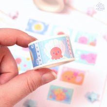 Load image into Gallery viewer, Cute octopus Stamps Washi Tape
