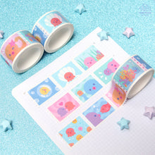 Load image into Gallery viewer, Cute octopus Stamps Washi Tape
