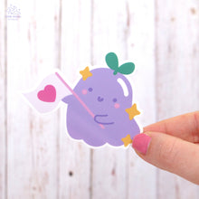 Load image into Gallery viewer, Celebrating Love Sprout Ghostie Clear Sticker
