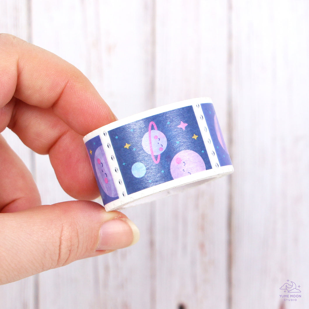 Cute Planets Stamps Washi Tape
