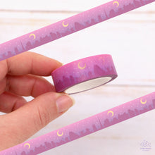 Load image into Gallery viewer, Pink City Skyline Washi Tape
