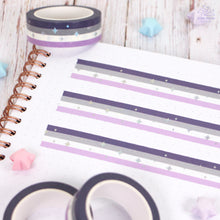 Load image into Gallery viewer, Asexual/Ace Pride Foil Washi Tape

