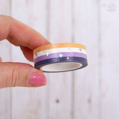 Aromantic/Aro Pride Foil Washi Tape – Yume Moon Studio