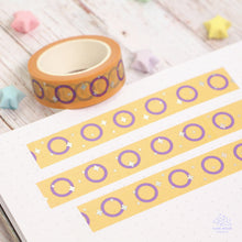 Load image into Gallery viewer, Intersex Pride Foil Washi Tape
