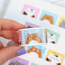 Load image into Gallery viewer, Kitties Forever Stamps Washi Tape
