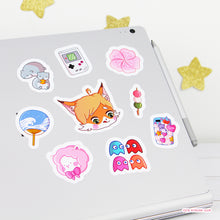 Load image into Gallery viewer, Jun loves Video Games Sticker Sheet
