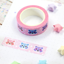 Load image into Gallery viewer, Raccoon Emotions Washi Tape
