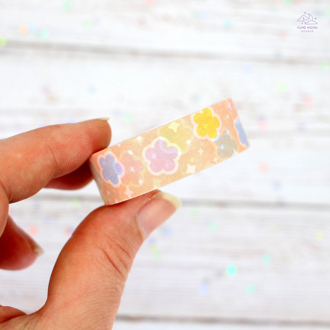 Pastel Flowers Washi Tape