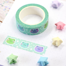 Load image into Gallery viewer, Frog Emotions Washi Tape
