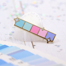 Load image into Gallery viewer, Watermelon Pastel Swatches Enamel Pin

