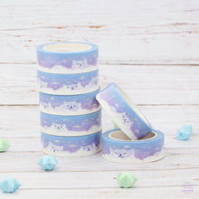 Load image into Gallery viewer, Cloud Cats Foil Washi Tape
