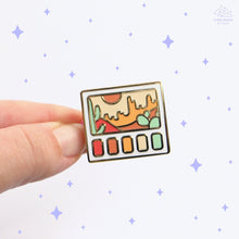 Load image into Gallery viewer, Desert Scenery Swatches Enamel Pin
