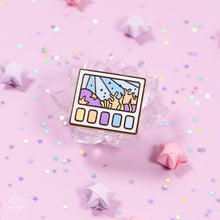Load image into Gallery viewer, Underwater Scenery Swatches Enamel Pin
